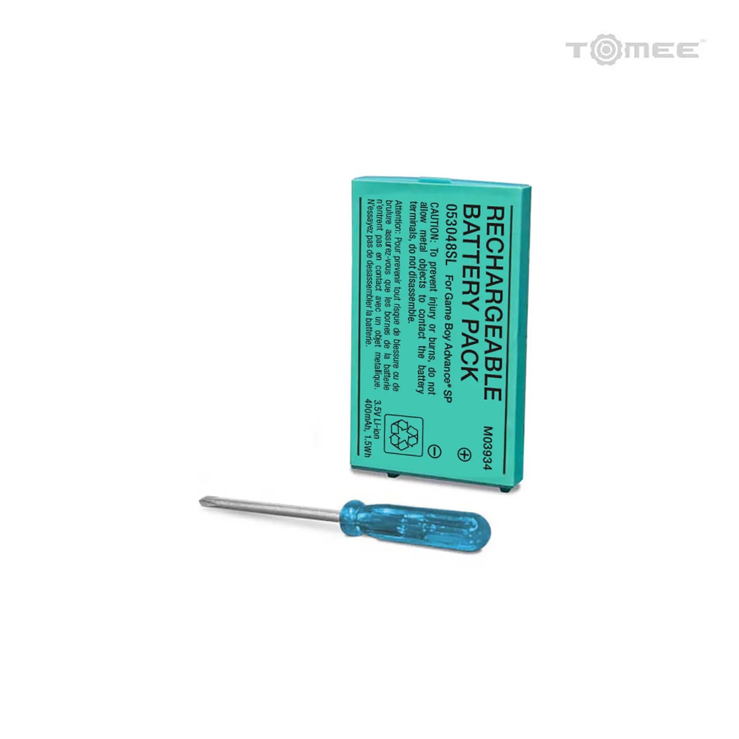 Hyperkin Game Boy Advance SP accu 400mAh oplaadbaar
