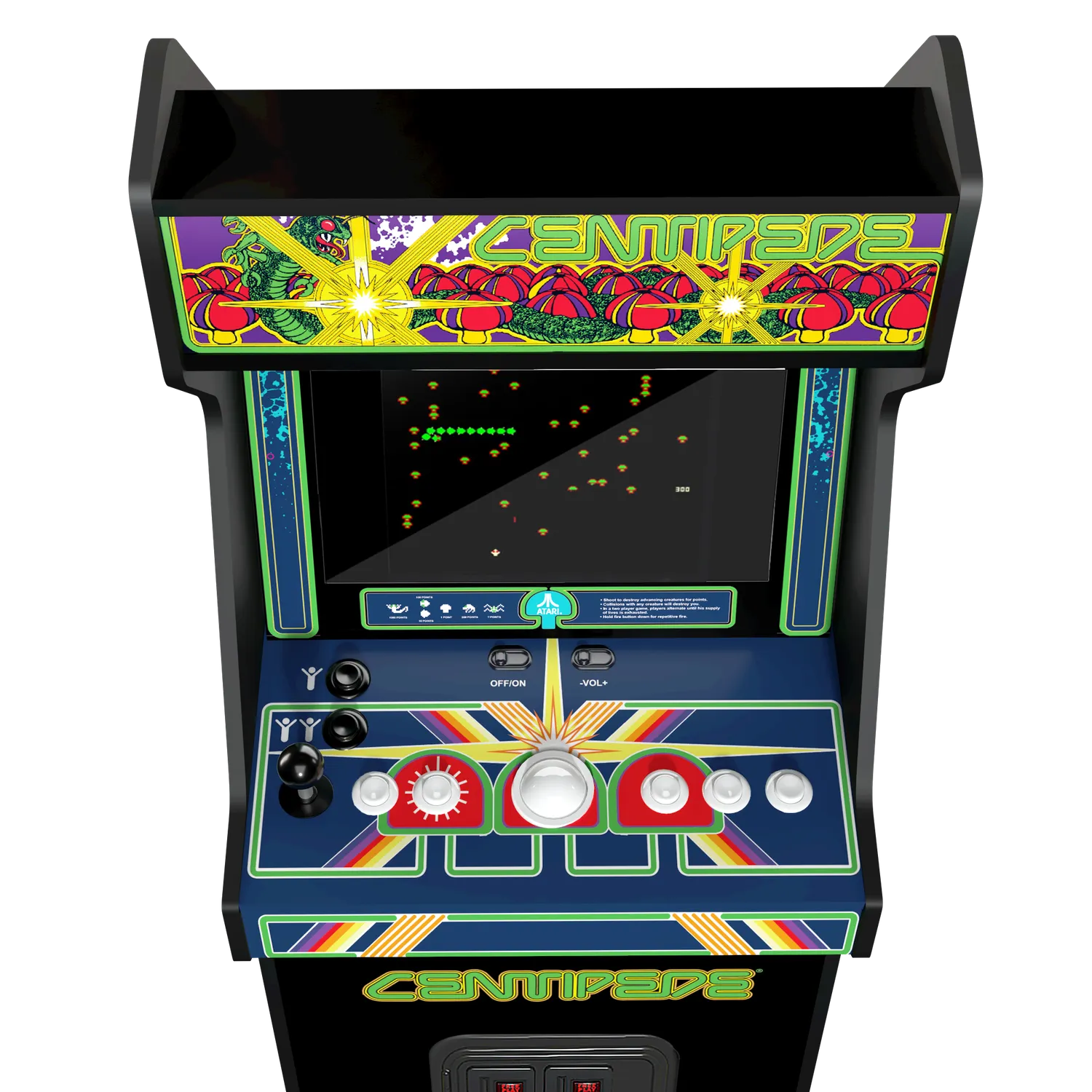 Arcade1Up Deluxe Atari Centipede arcadeautomaat trackball