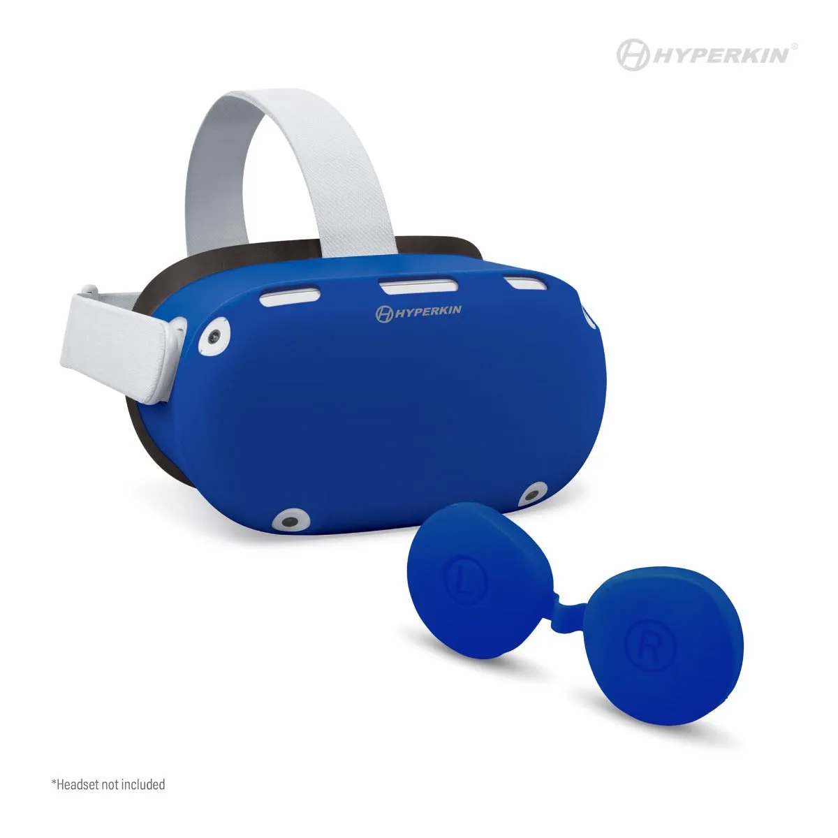 Hyperkin GelShell headset skin blauw lens cover Oculus