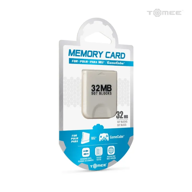 Tomee 32MB memory card voor GameCube Wii