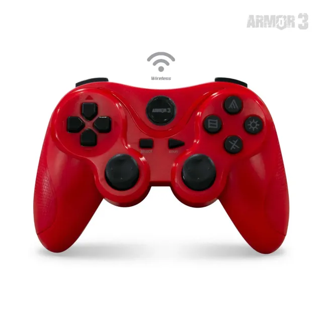 Hyperkin NuPlay PS3 draadloze controller rood