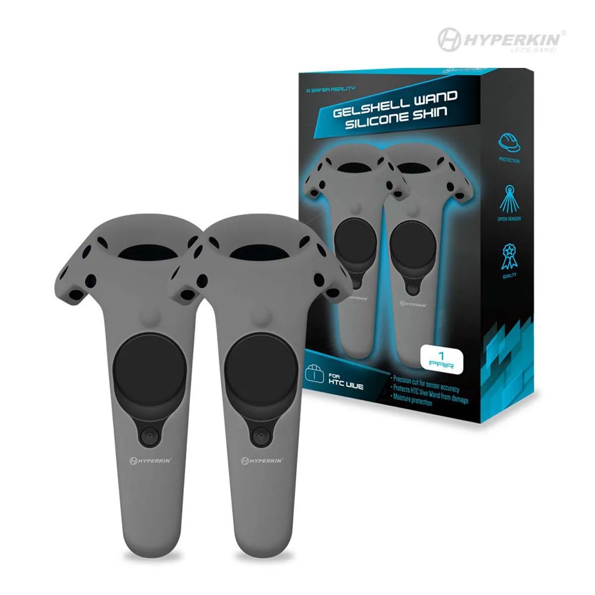 Hyperkin GelShell controller hoes HTC Vive grijs 2-pack