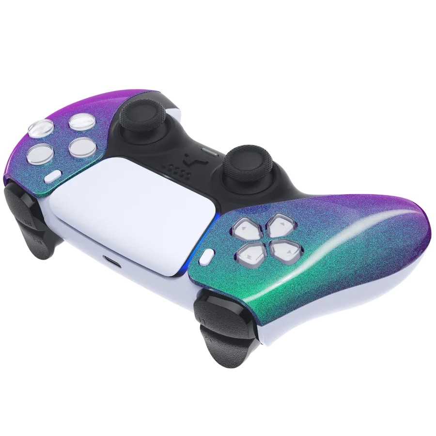 Clever Gaming Chameleon Green PS5 controller groen
