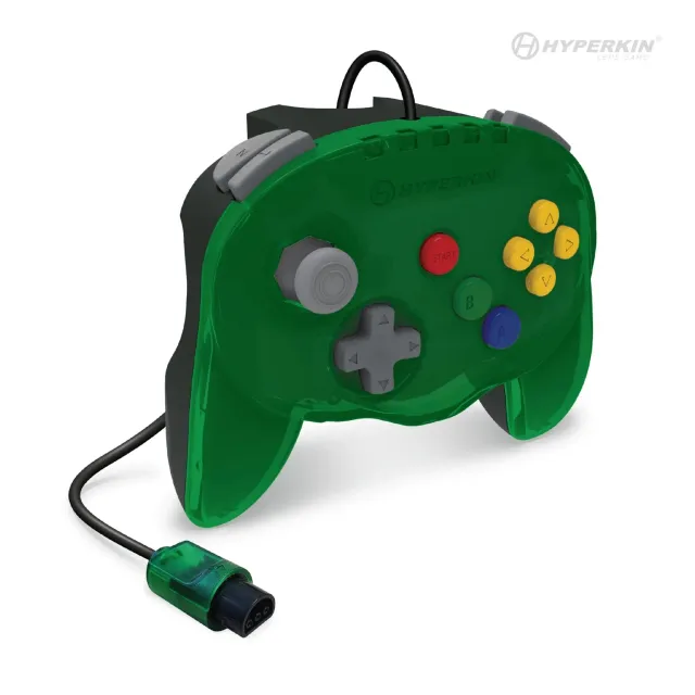 Hyperkin Fleet Admiral bedrade controller jade N64