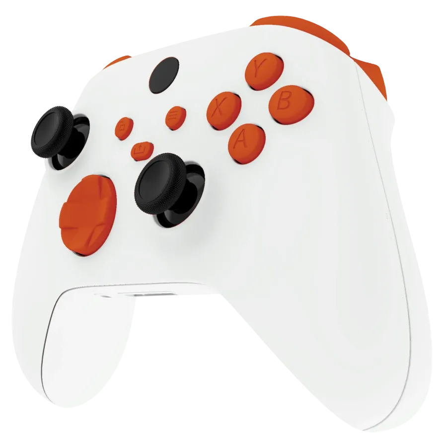 Clever Gaming Xbox White Orange Controller Wit