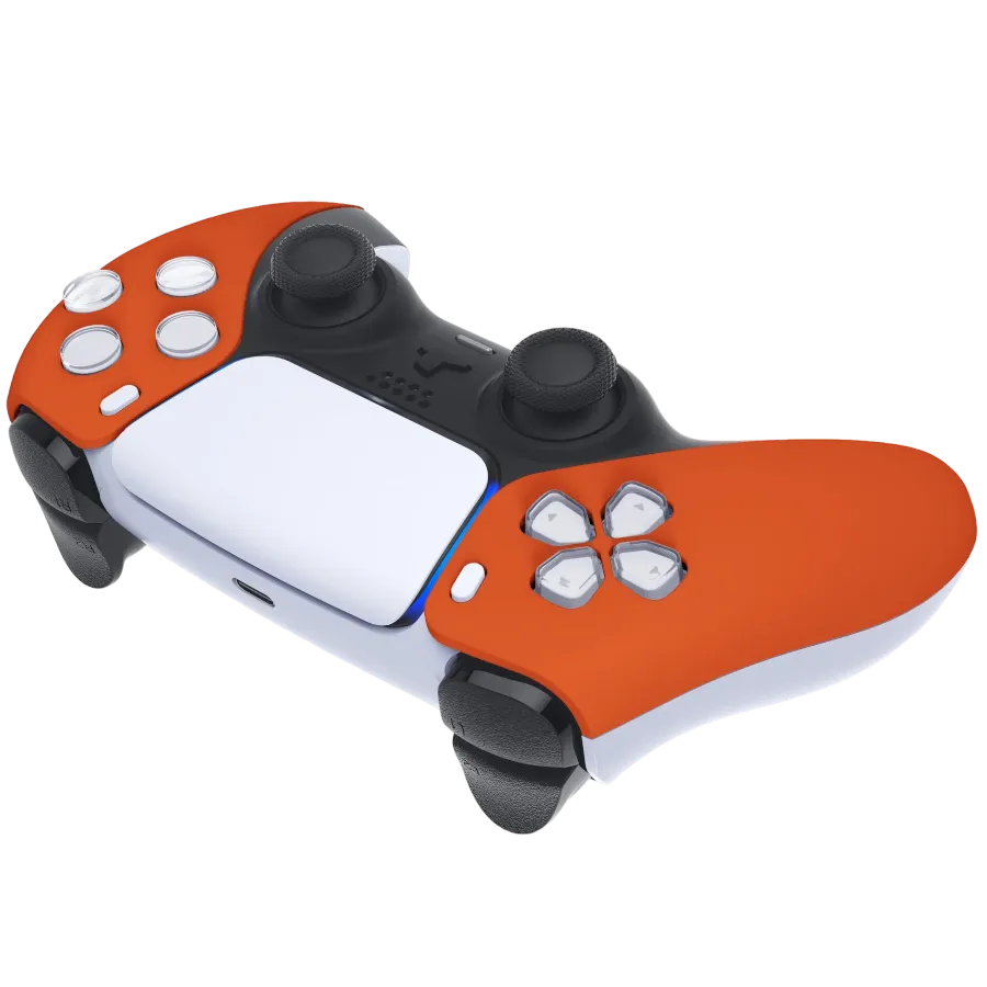 Clever Gaming Bright Orange PS5 controller oranje custom