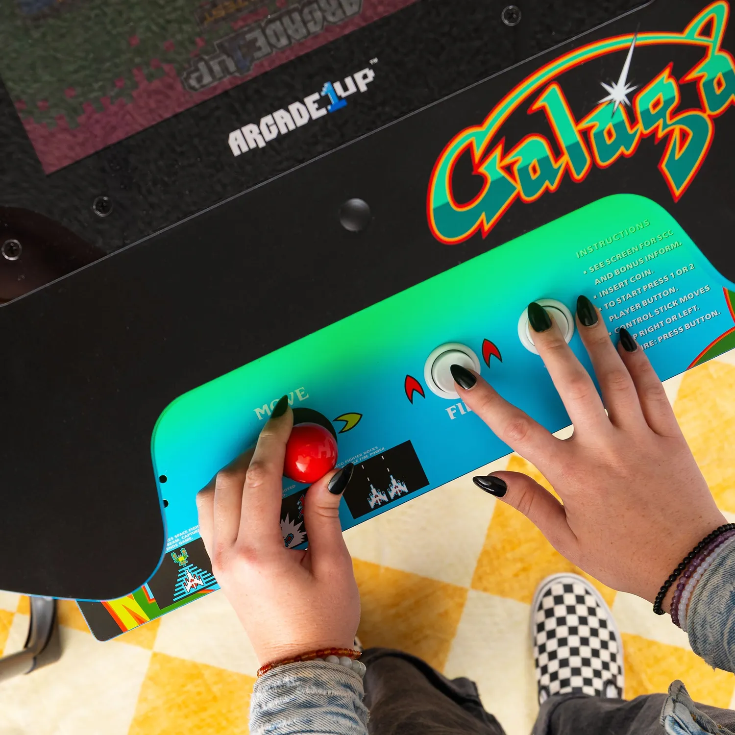 Arcade1Up Ms. PAC-MAN Pub Table arcadekast 10 games