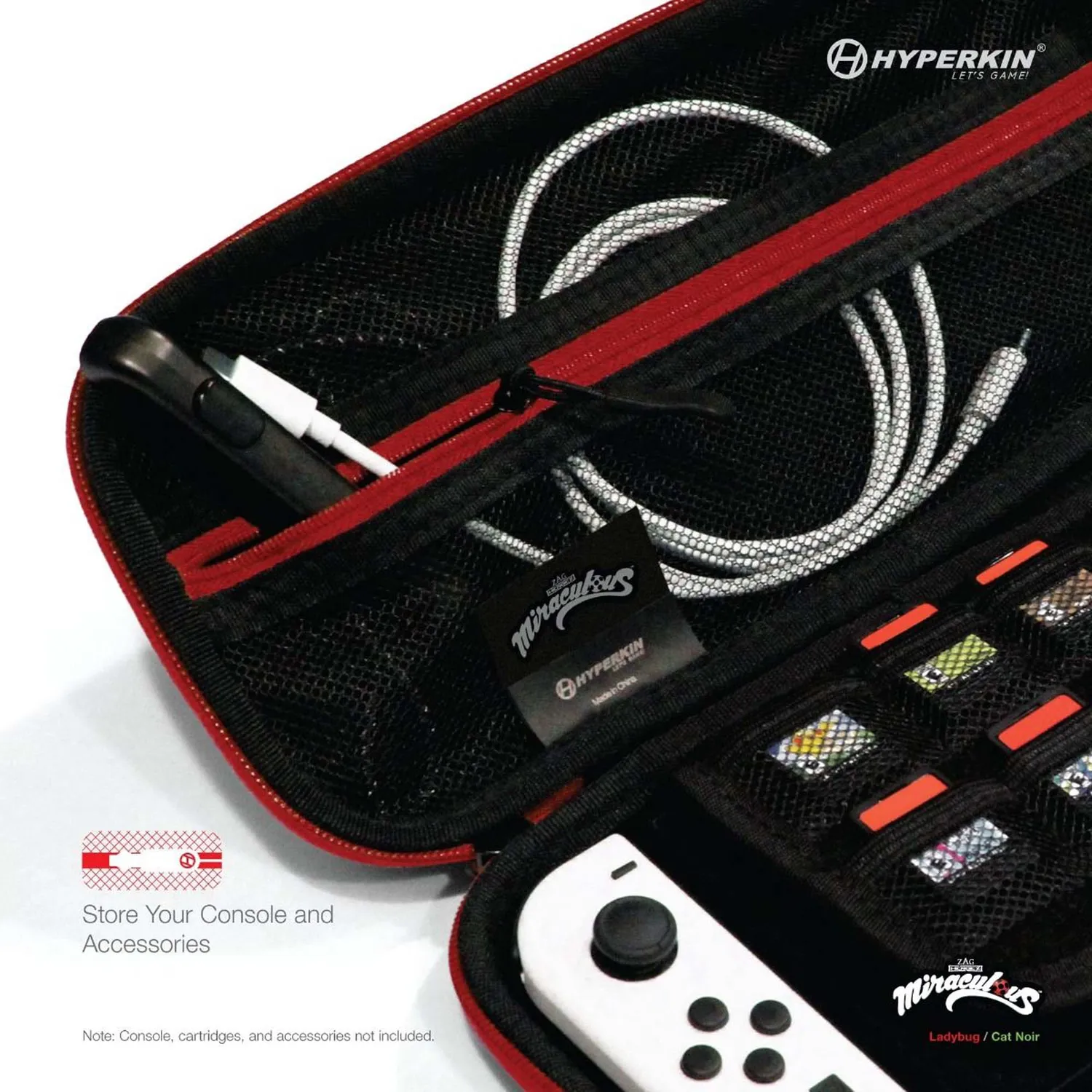 Hyperkin Miraculous EVA hardcase Switch Ladybug