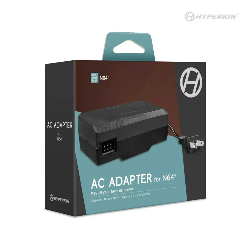 Hyperkin AC Adapter voeding N64 dual voltage