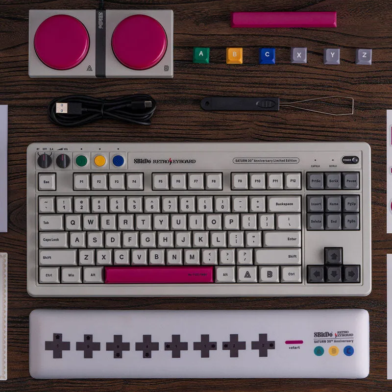 8BitDo Retro Mechanical Keyboard S Edition toetsenbord