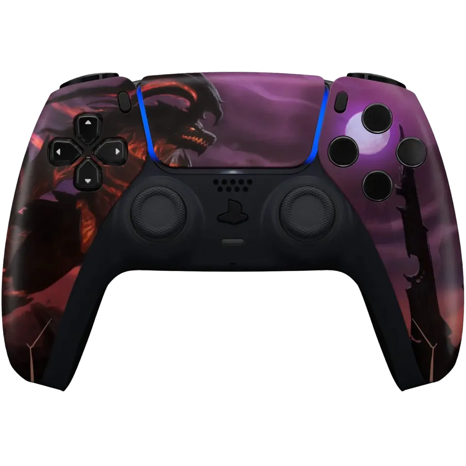 Clever Gaming Dragon Lord PS5 controller draak design
