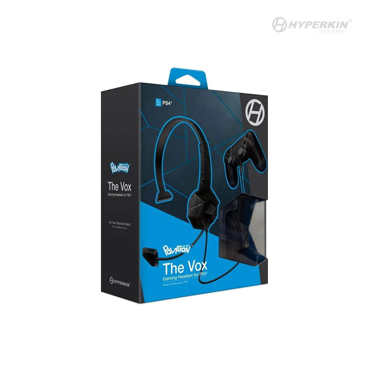 Hyperkin Polygon The Vox headset gaming PS4