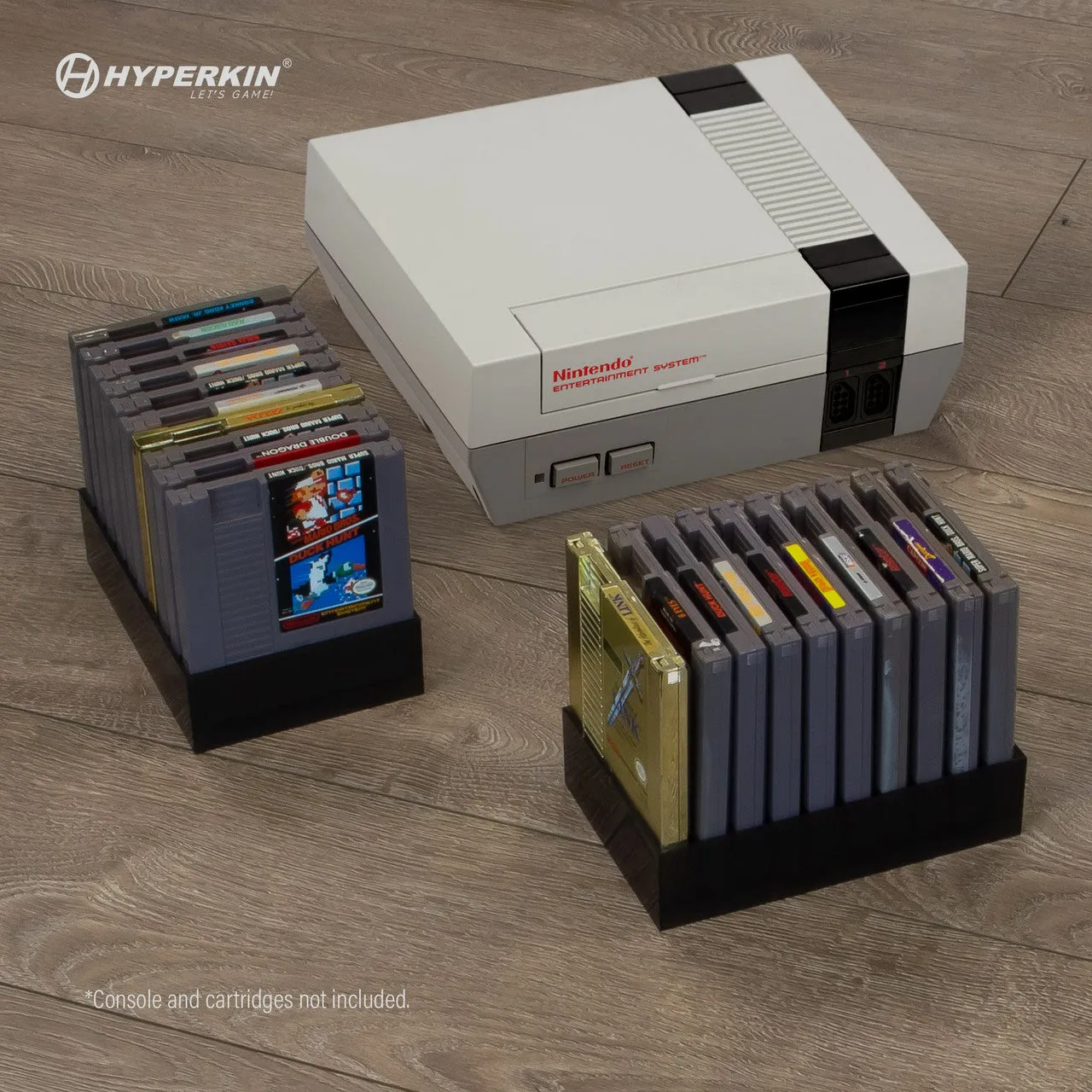 Hyperkin NES cartridge standaard 10-vaks 2-pack opberger