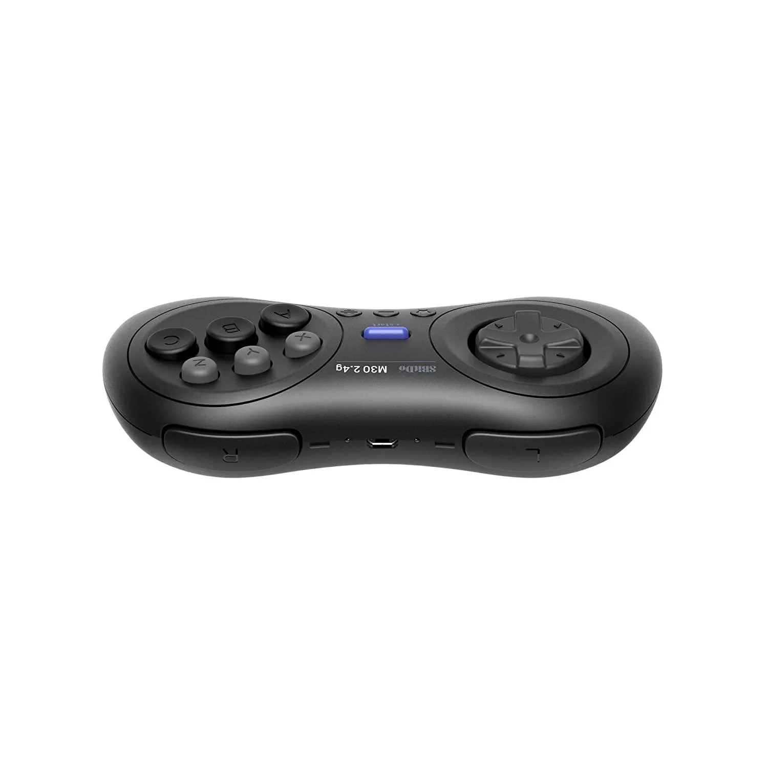 8BitDo M30 2.4G controller Sega Genesis Mega Drive zwart
