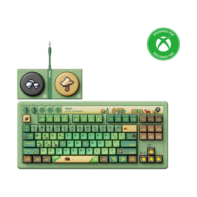 8BitDo Retro 87 toetsenbord mechanisch Forest Wonder