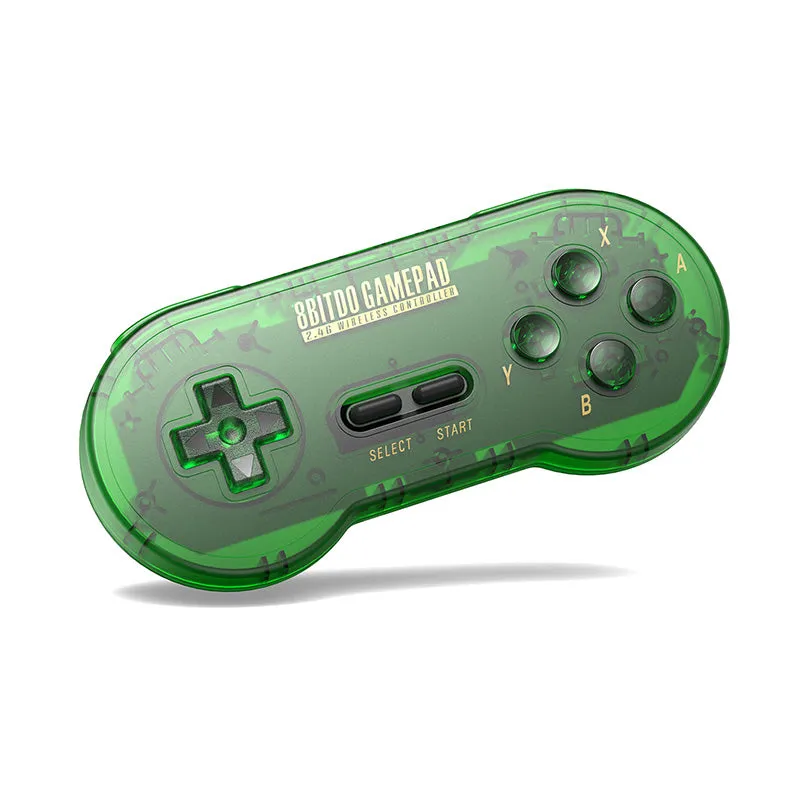 8BitDo SN30 2.4G controller Jade Green draadloos
