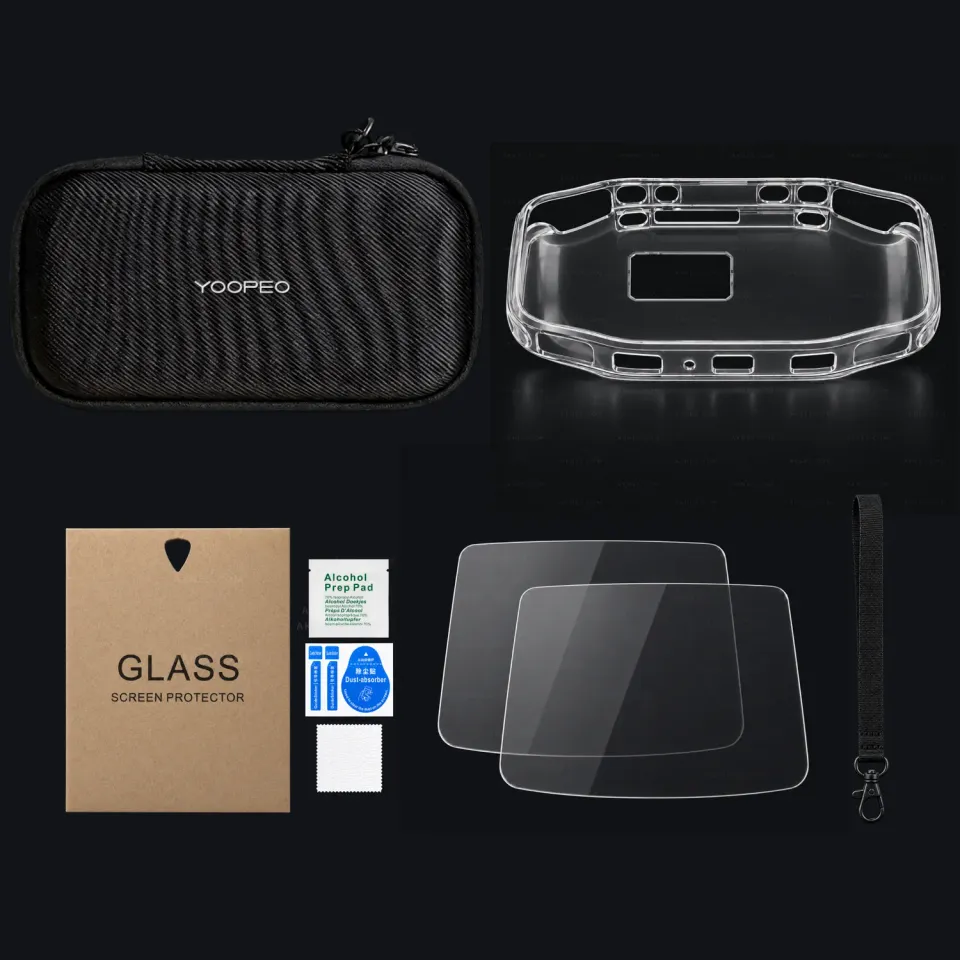 KONKR Pocket Advance beschermset compleet glas hoes tas