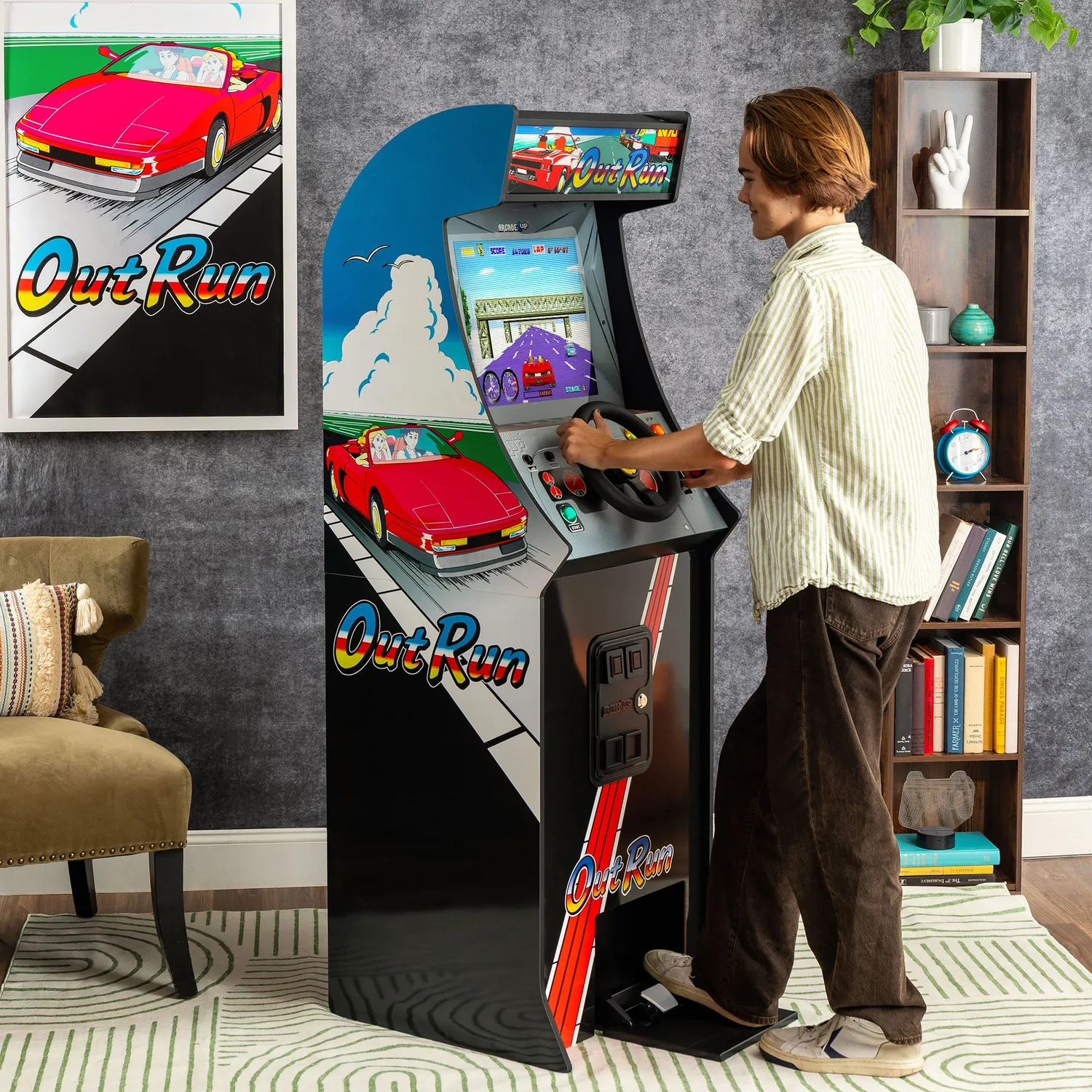 Arcade1Up OutRun Supreme Series arcadekast met stuur