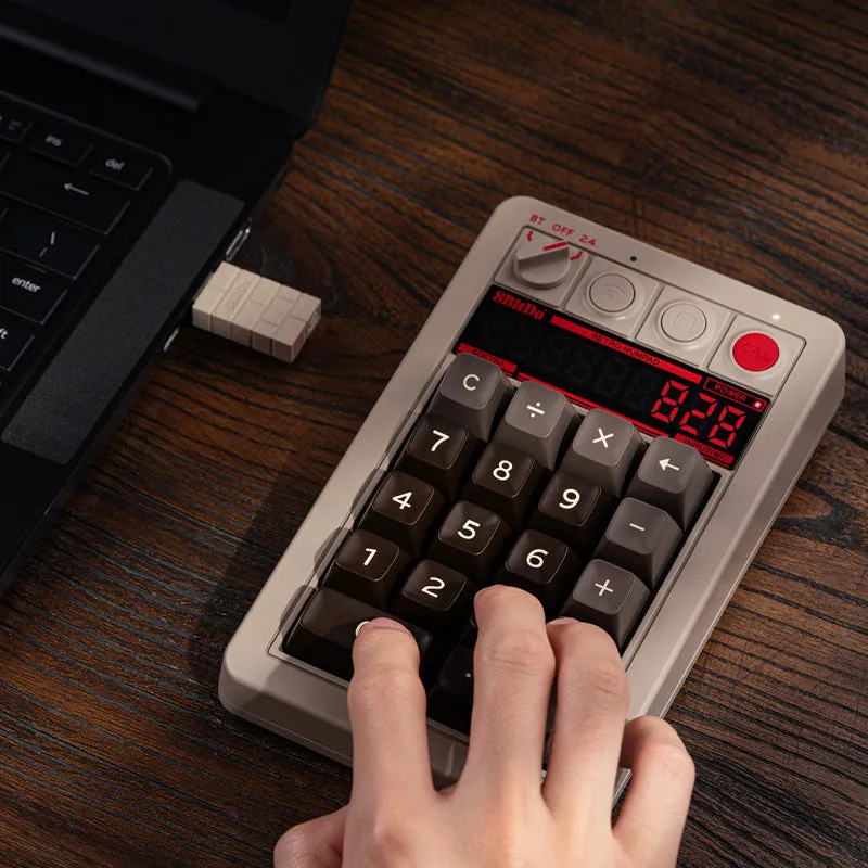 8BitDo Retro 18 Numpad N Edition mechanisch draadloos