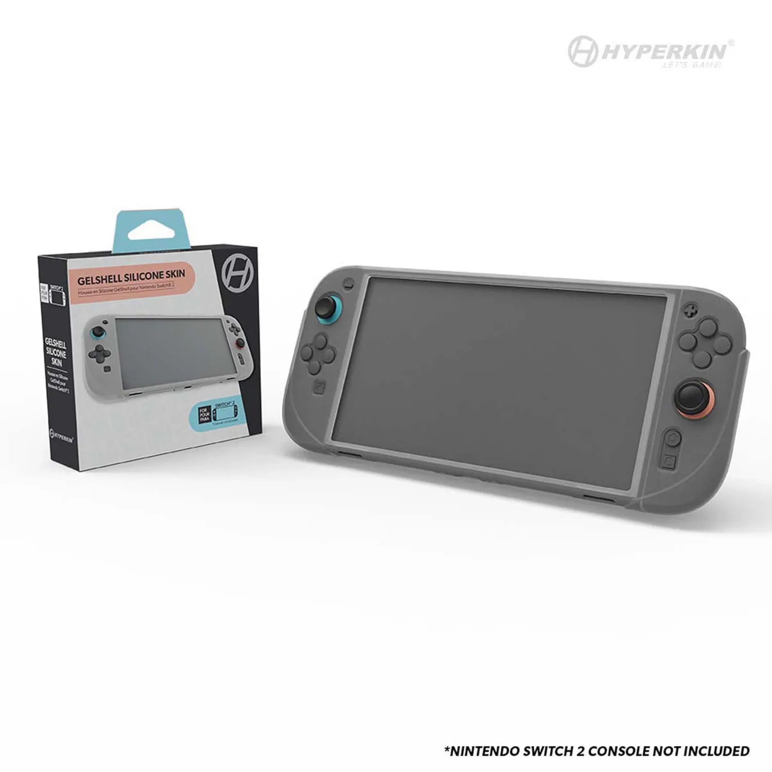 Hyperkin GelShell siliconen hoes zwart Nintendo Switch 2 grip