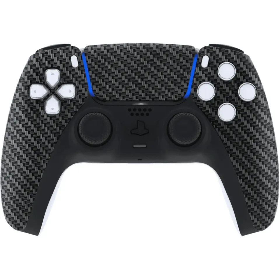 Clever Carbon front shell controllerbehuizing zwart