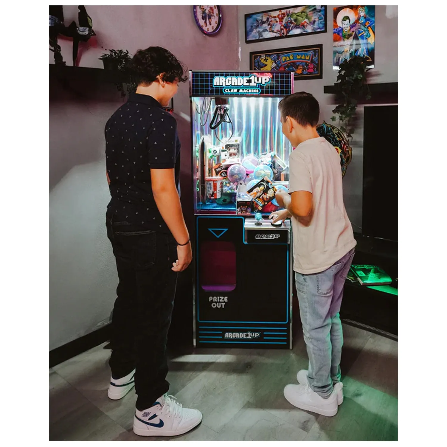 Arcade1Up Claw Machine grijpmachine met 12 capsules