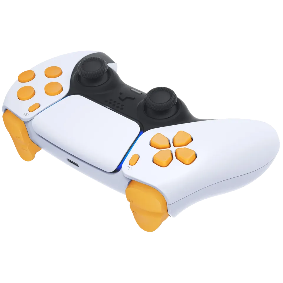 Clever Gaming Caution Yellow knoppenset geel