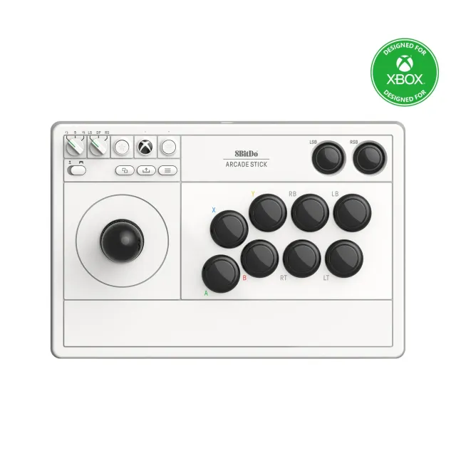 8BitDo Arcade Stick Xbox fightstick wit draadloos 2.4G