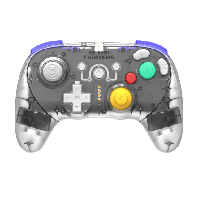 Hyperkin BattlerGC Wireless Pro controller Glacier GameCube-stijl
