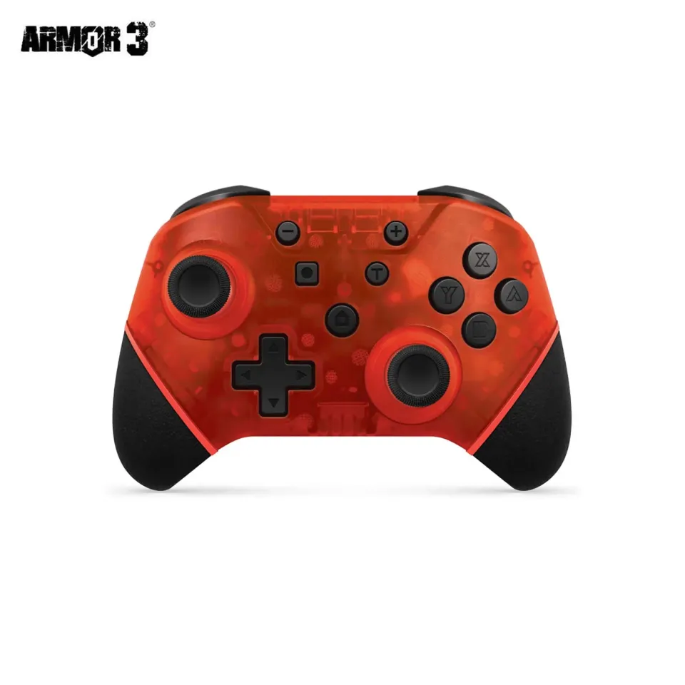 Hyperkin NuChamp draadloze controller Ruby Red Switch