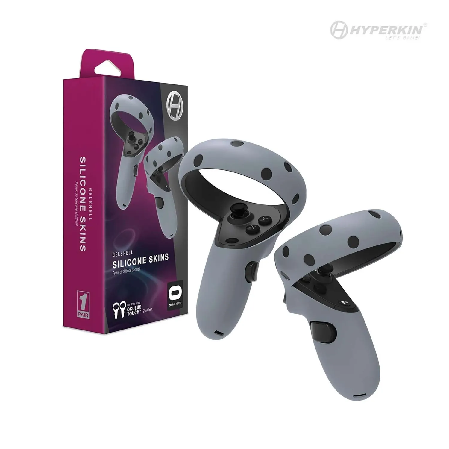 Hyperkin GelShell 2nd Gen controller hoes grijs 2-pack