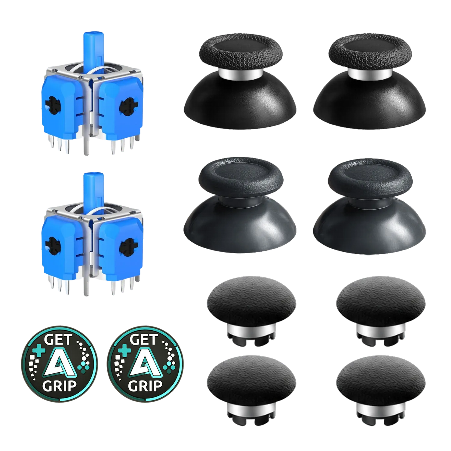 Aknes AK205Pro TMR sticks PS5 2 stuks 8 caps driftvrij