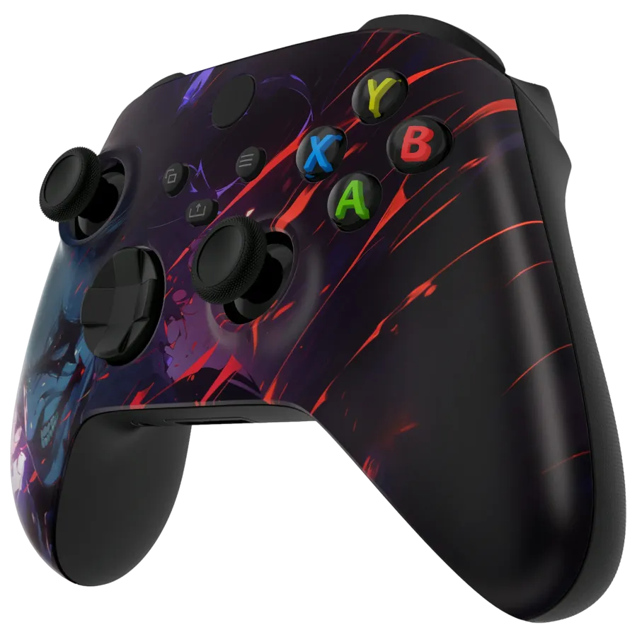 Clever Gaming Xbox Joker Smile controller met Joker design