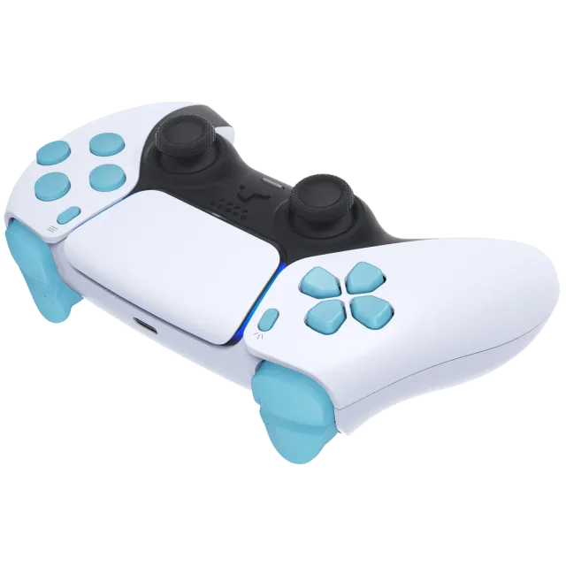 Clever Gaming Heaven Blue knoppenset blauw