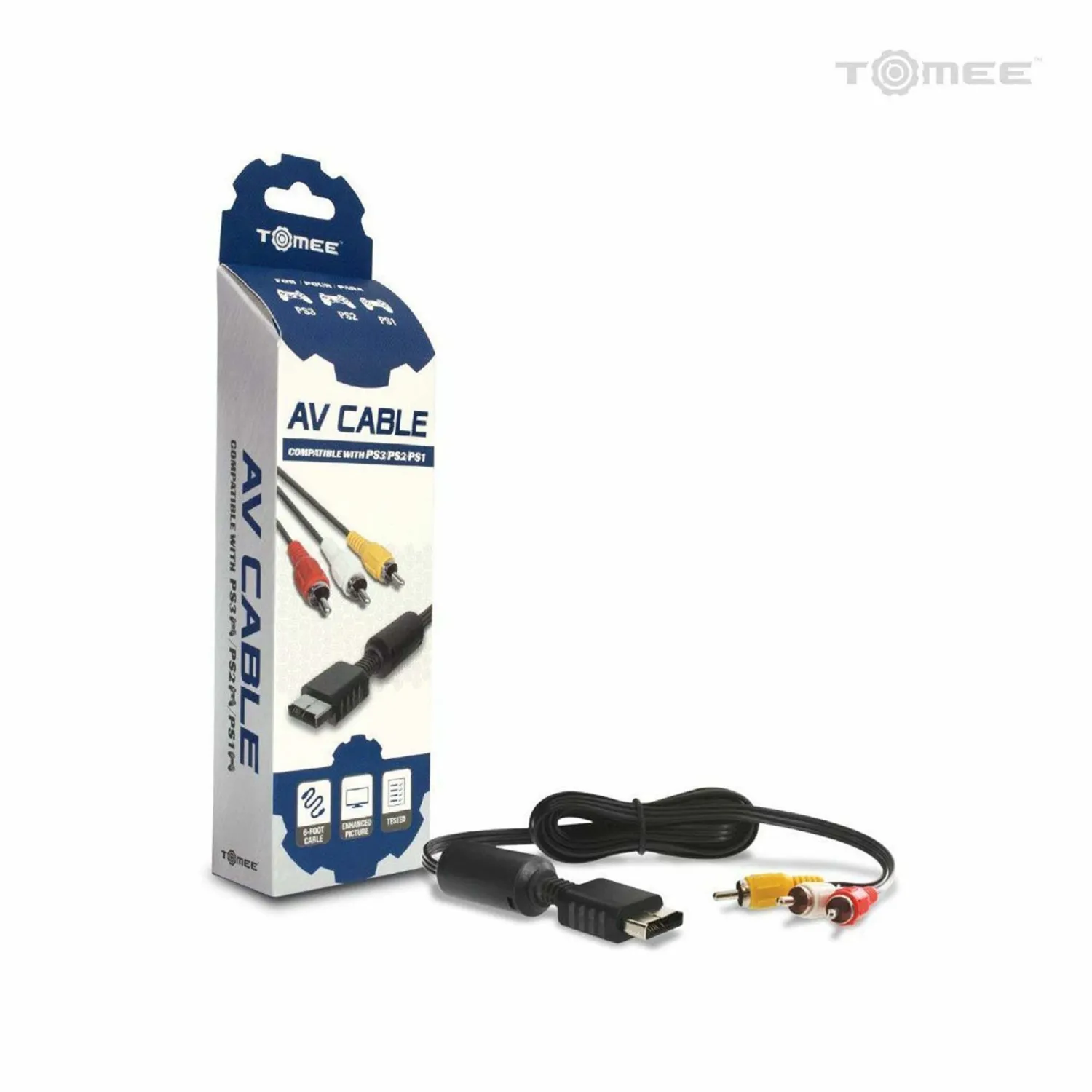 Hyperkin AV kabel PlayStation 1 / 2 / 3 composiet
