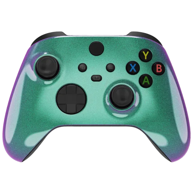Clever Gaming Chameleon Green Xbox controller color-shift