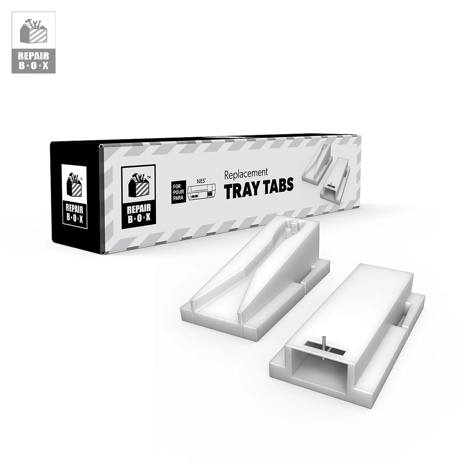 Hyperkin NES cartridge tray guide tabs vervangingsset