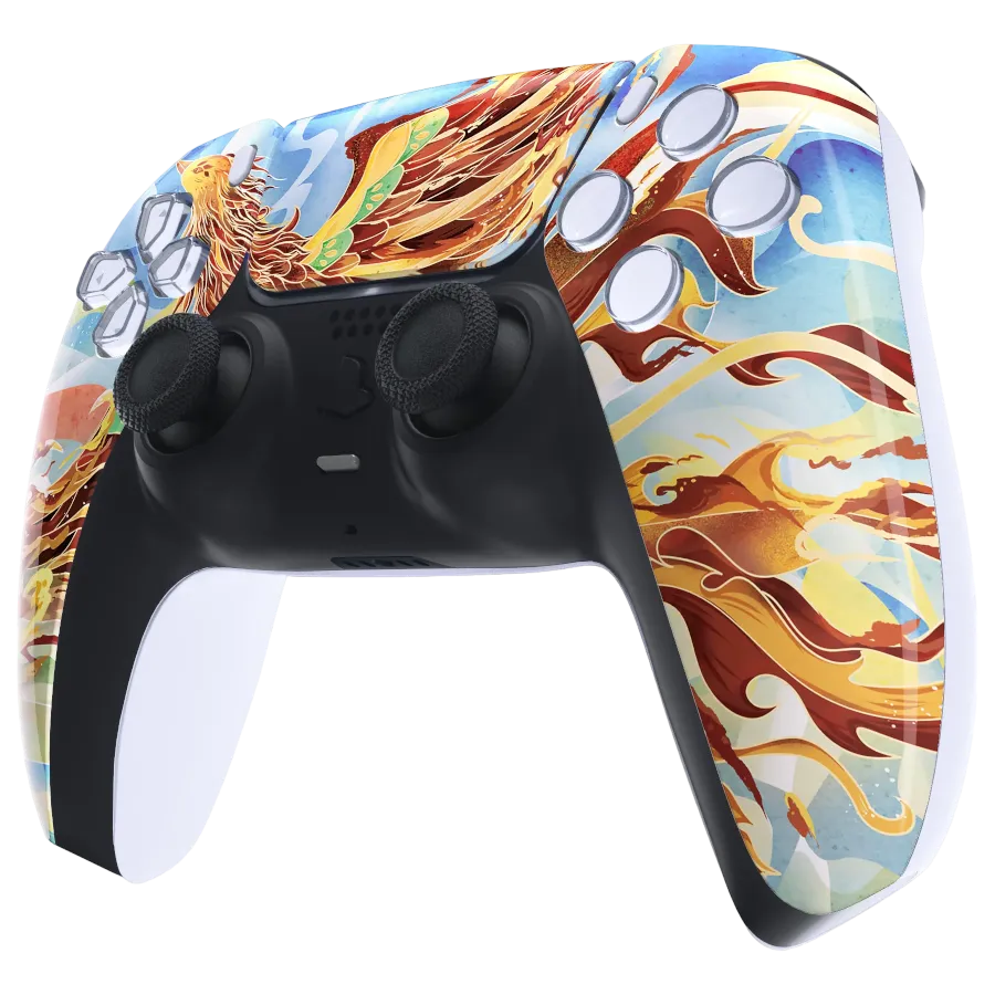 Clever Gaming Phoenix PS5 controller oranje rood
