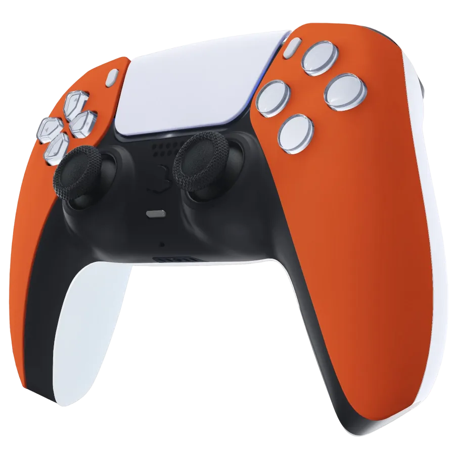 Clever Gaming Bright Orange PS5 controller oranje custom