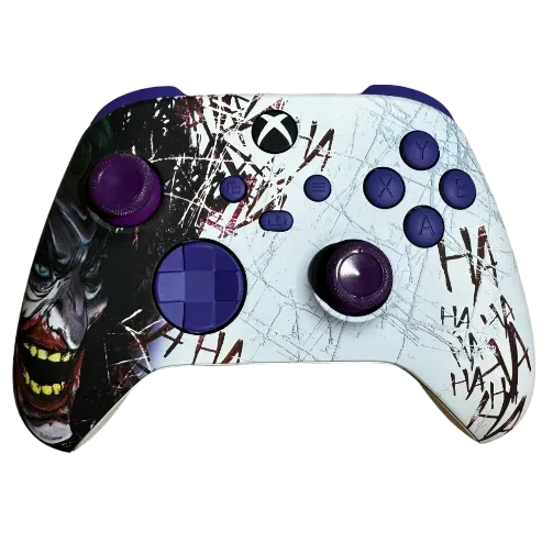Clever Custom Purple Joker Xbox-controller paars draadloos