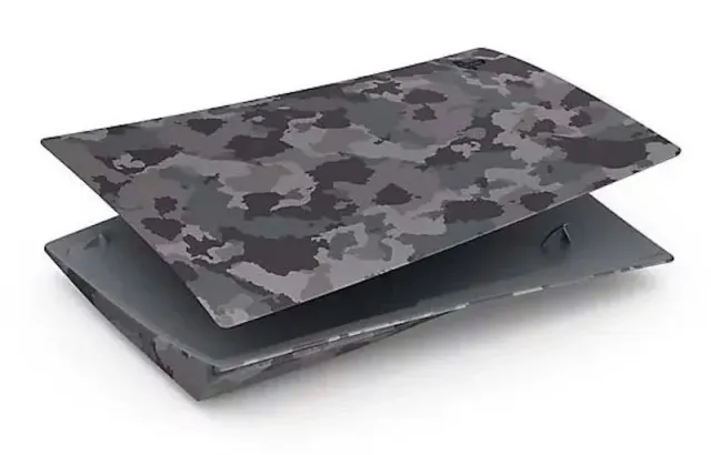 PlayStation 5 Disk grijze camouflage platen set