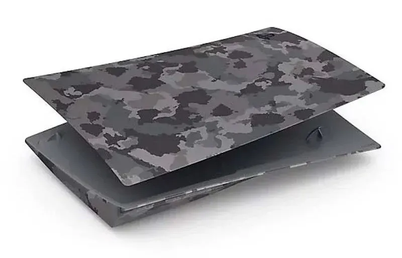 PlayStation 5 Disk grijze camouflage platen set