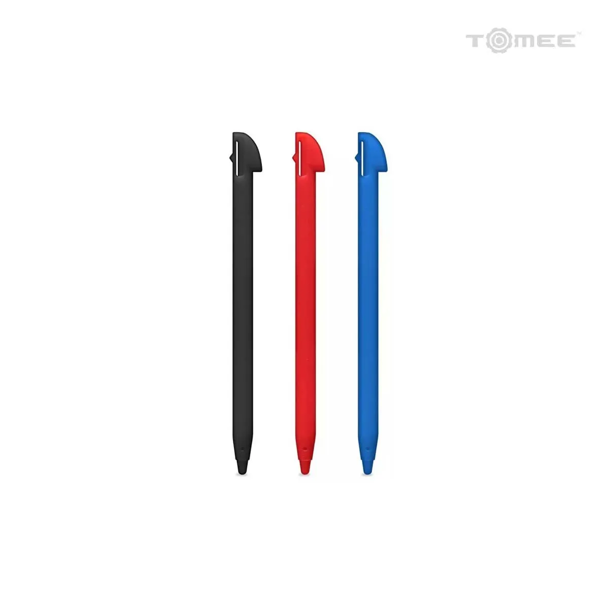 Tomee Stylus Set stylus 3-pack 3DS XL rood wit zwart