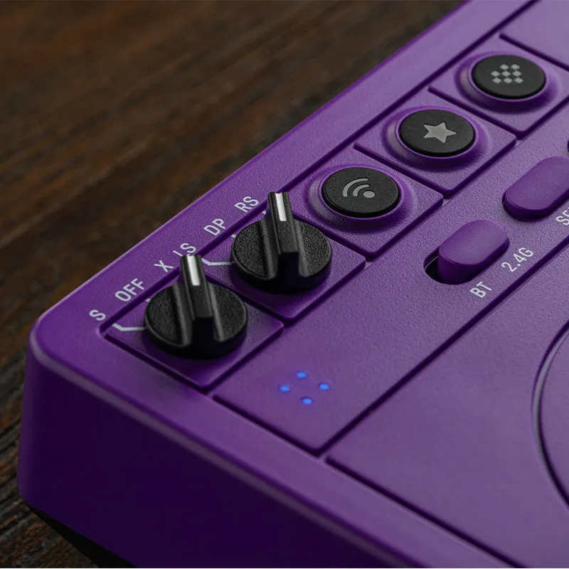 8BitDo Arcade Stick vechtstick controller paars draadloos
