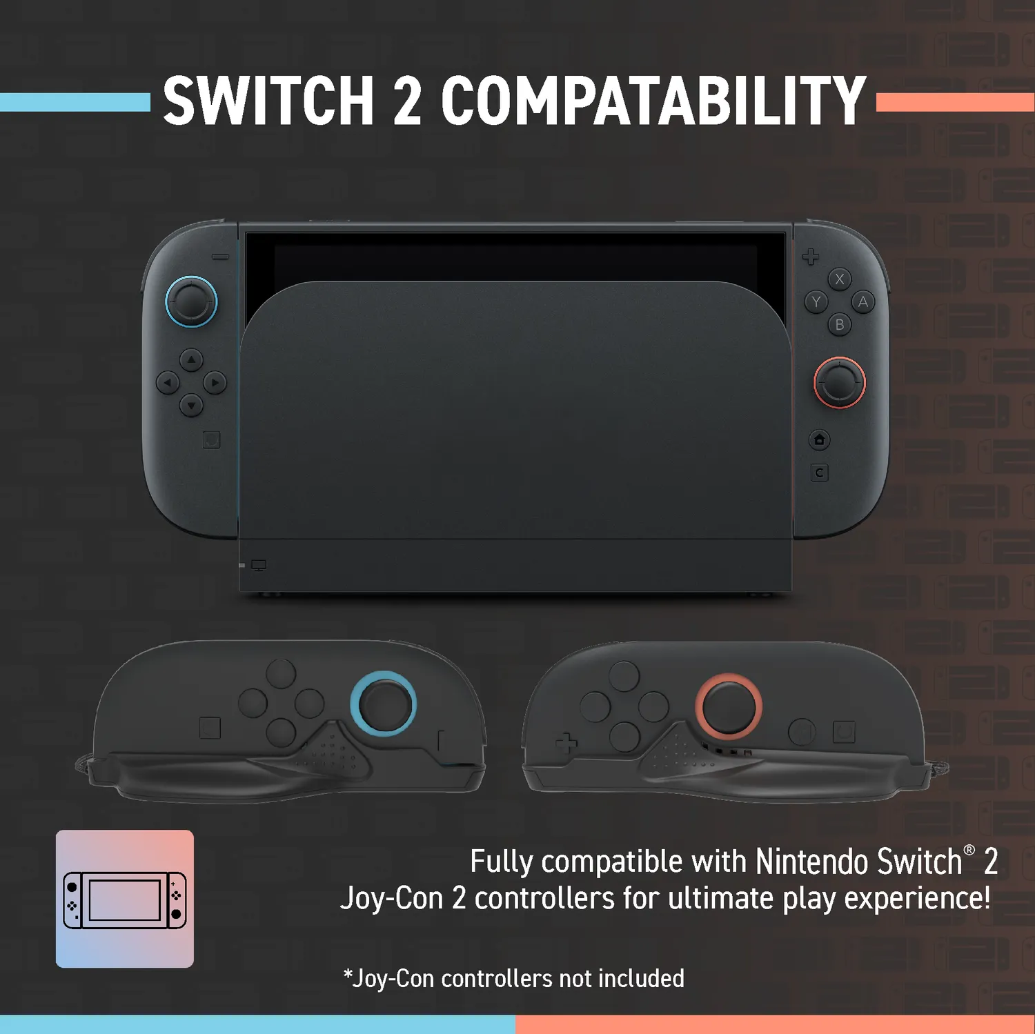 Hyperkin Joy-Track Duo muisbevestiging zwart Switch 2 Joy-Con 2