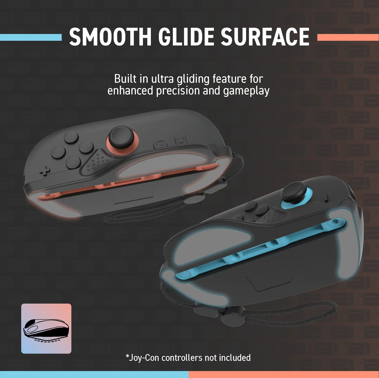 Hyperkin Joy-Track Duo muisbevestiging zwart Switch 2 Joy-Con 2