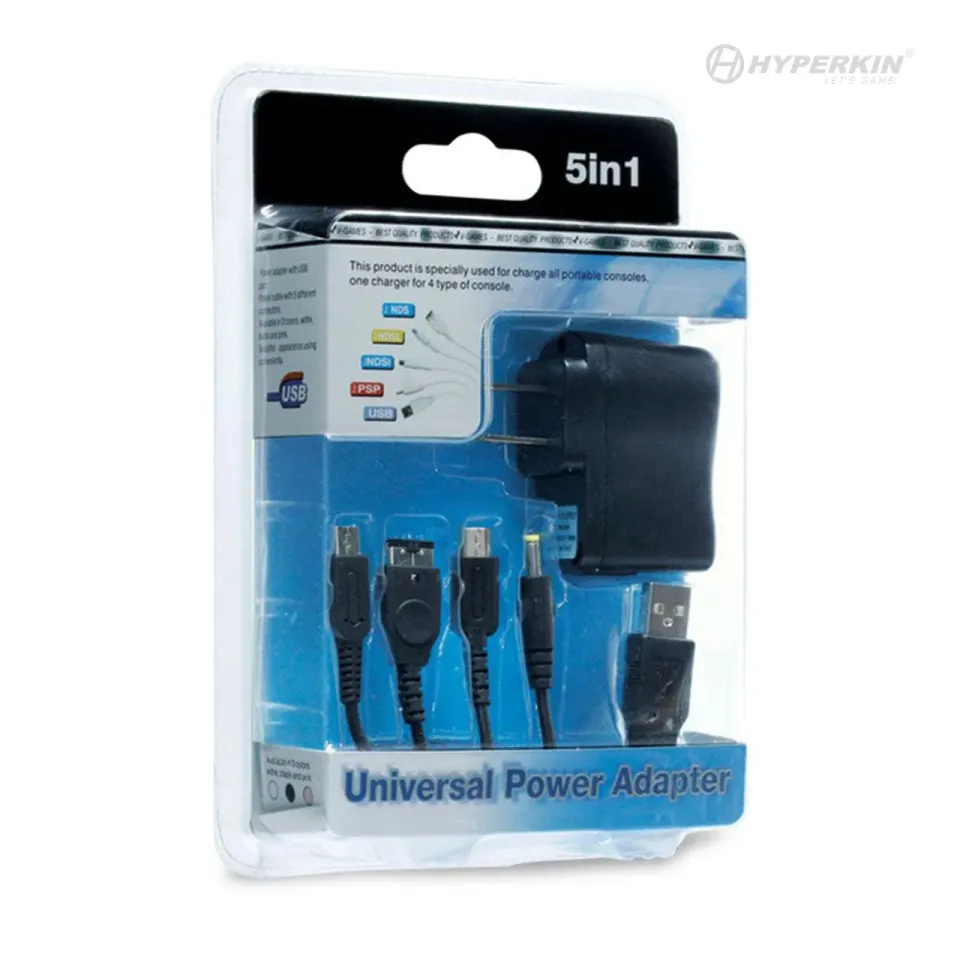 Hyperkin 5-in-1 universele oplader DS PSP USB