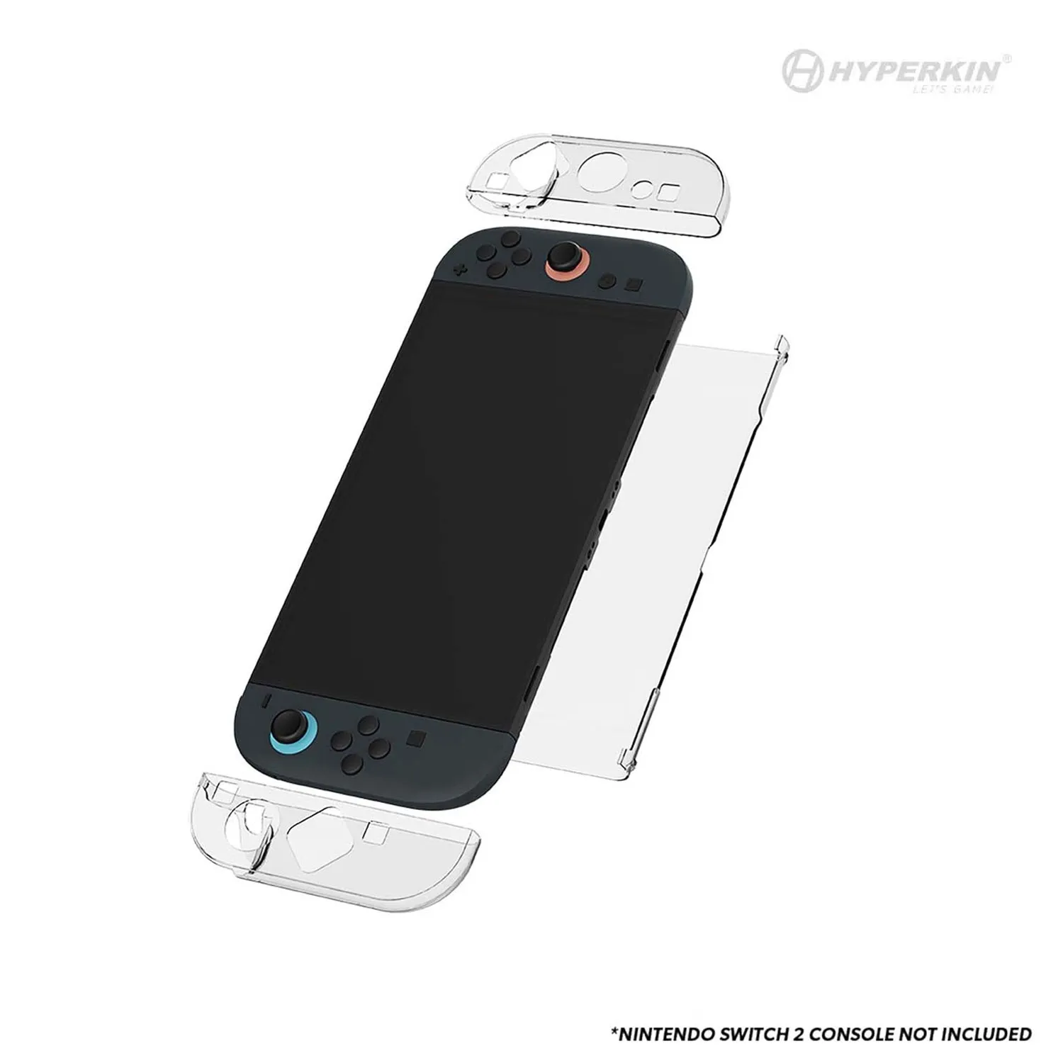 Hyperkin Nintendo Switch 2 hoes transparant clear case
