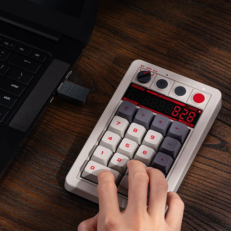 8BitDo Retro 18 Numpad N Edition mechanisch draadloos
