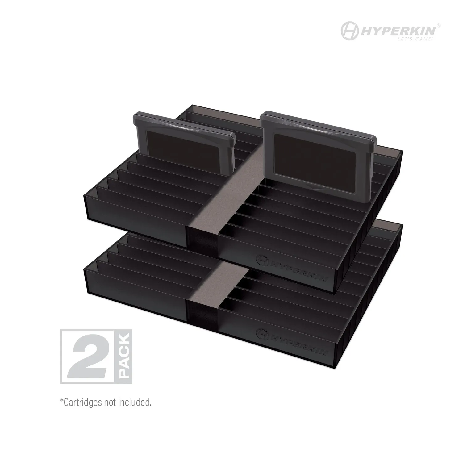 Hyperkin 24-cartridge opbergstandaard 2-pack Game Boy